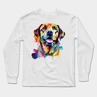 Labrador Retriever WC Drip Long Sleeve T-Shirt